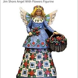 Jim Shore Angel with flowers